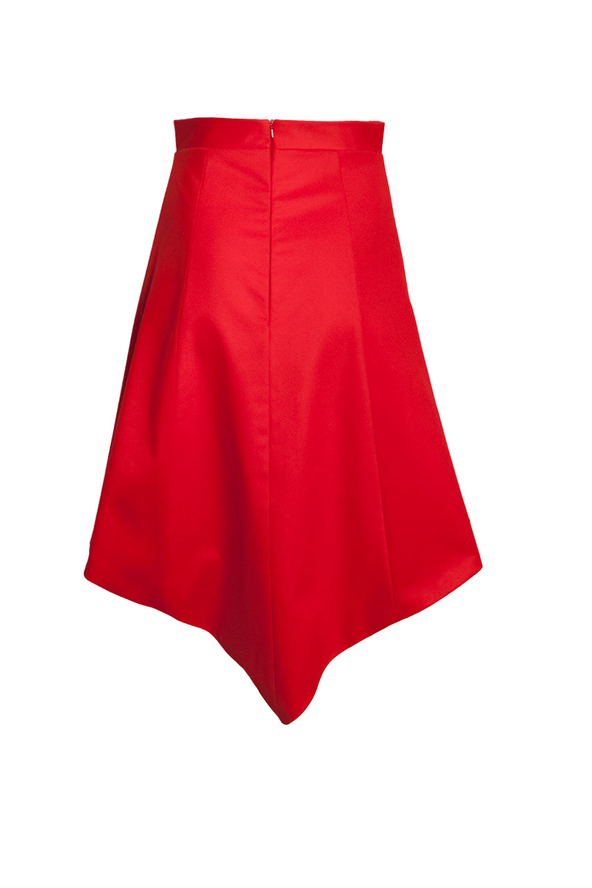 Anna red skirt - VeRaf Clothing